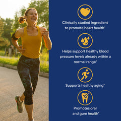 Puritan's Pride CoQ10 label closeup features 400mg dose and supplement purpose.