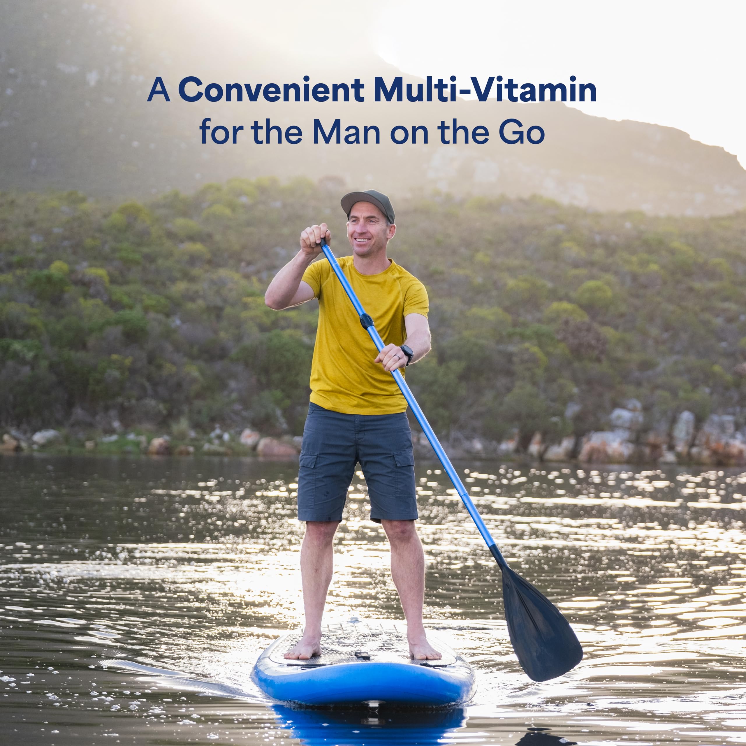 Coated caplets of Puritan's Pride One Daily Men's Multivitamin