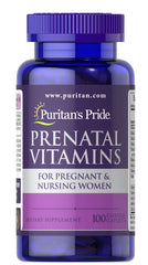 Puritan's Pride Prenatal Vitamins - 100 Caplets