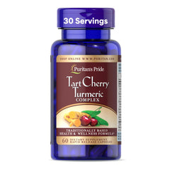 Puritan's Pride Tart Cherry Turmeric Complex bottle