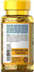 Label of Puritan's Pride Vitamin D3 5000 IU bottle