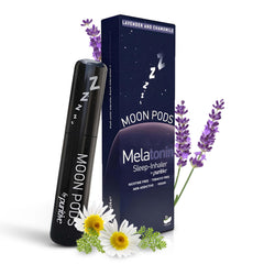Person using Puritive Melatonin Diffuser at night