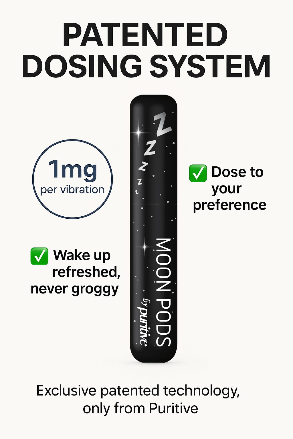 Top view of Puritive Melatonin Diffuser