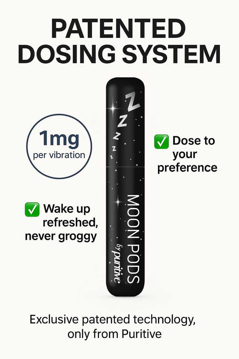 Top view of Puritive Melatonin Diffuser
