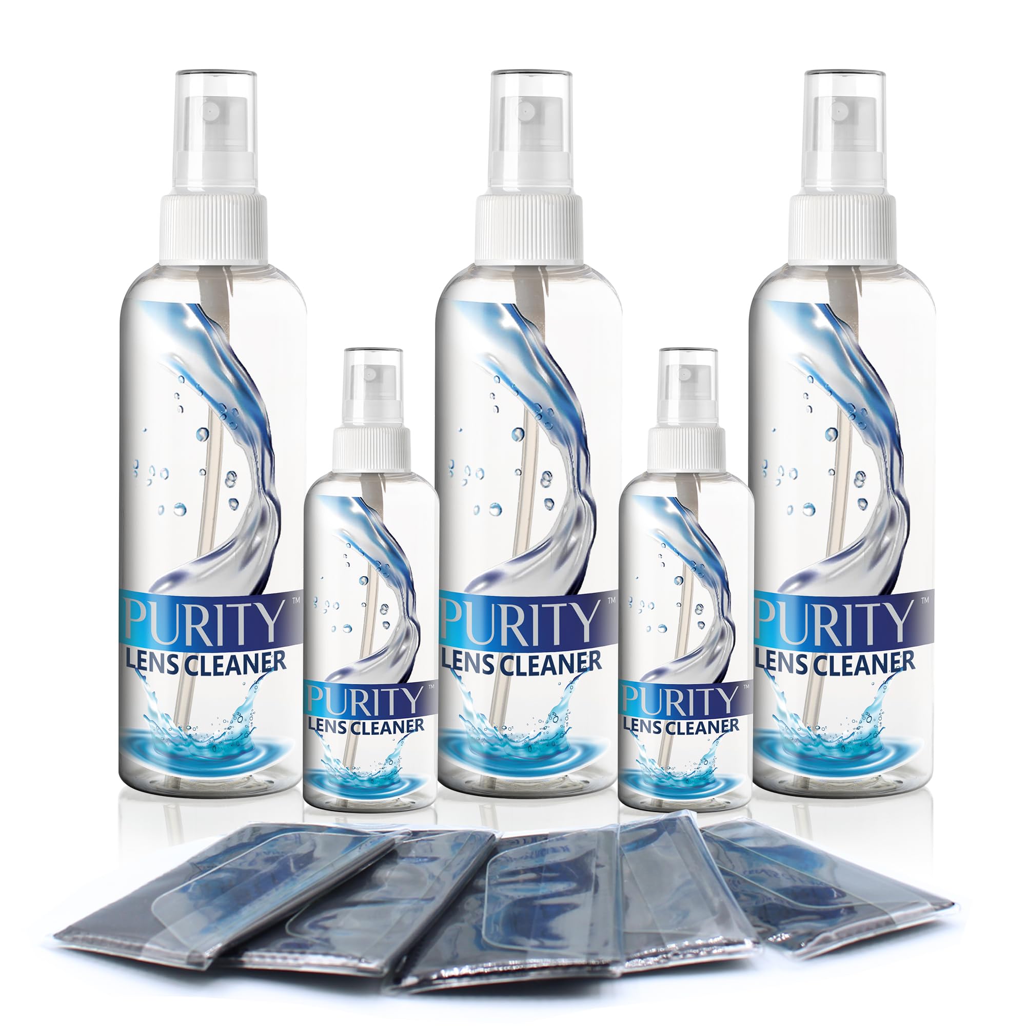 Purity Eyeglass Cleaner Mega Pack with 2oz bottles