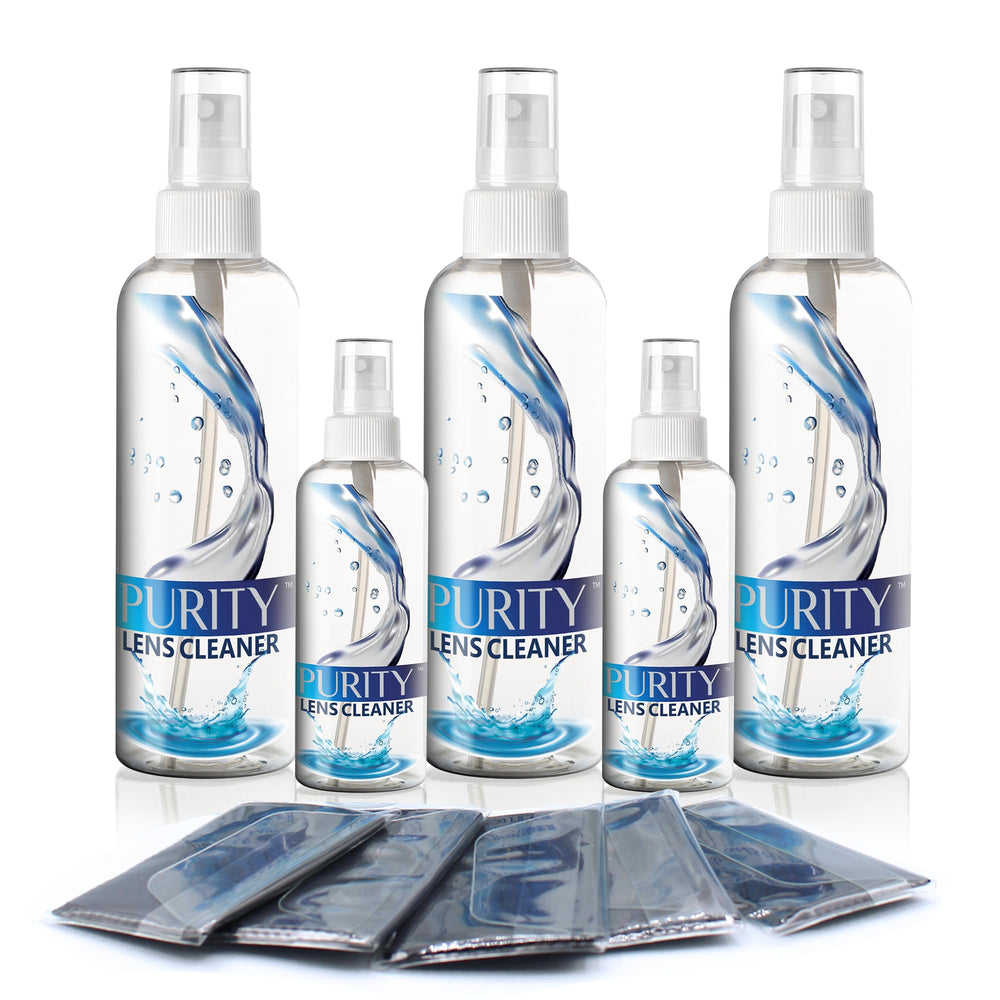 Purity Eyeglass Cleaner Mega Pack with 2oz bottles