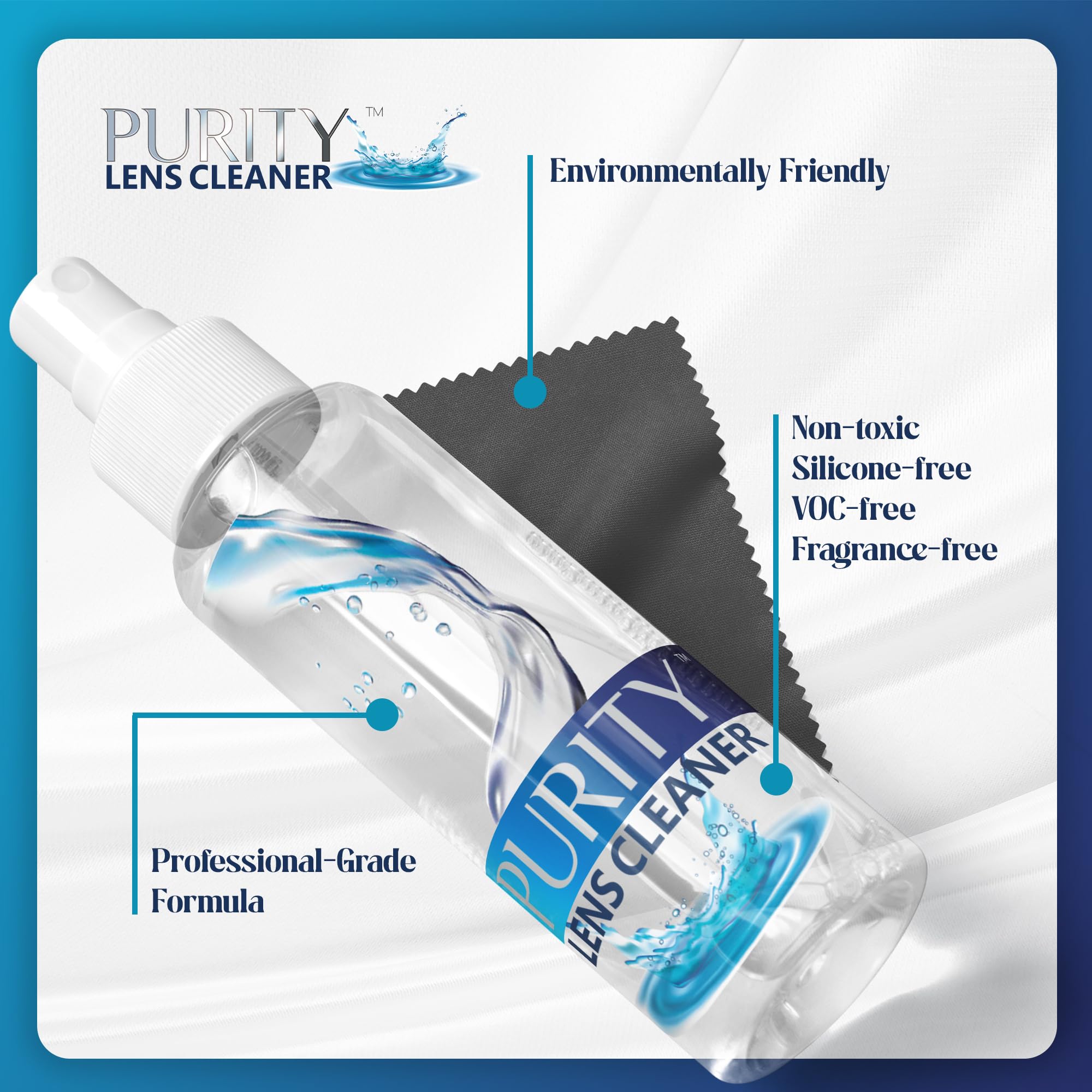 Five premium microfiber cloths included in the mega pack