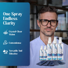 pH neutral, silicone-free, fluorine-free formula for all lenses