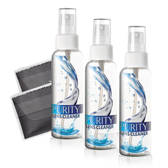 Purity Lens Cleaner Kit bottle close-up