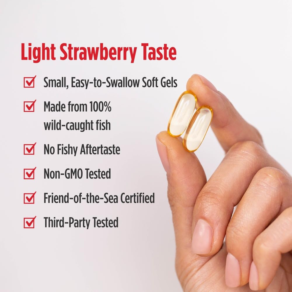 Purity-guaranteed Nordic Naturals fish oil