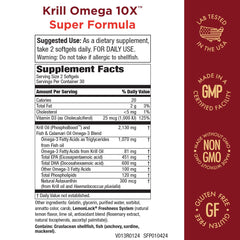 Krill oil with PhosphoBoost and astaxanthin