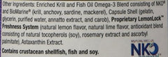 Alternate side view of Purity Krill Omega 50 bottle