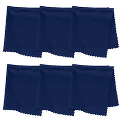 Purity microfiber cloths 6-pack dark blue front view