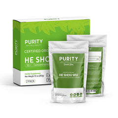 Purity Natural Beauty He Shou Wu powder bag for hair vitality