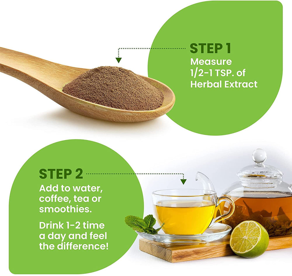 Purity Natural Beauty Organic Fo-ti extract powder with silky texture