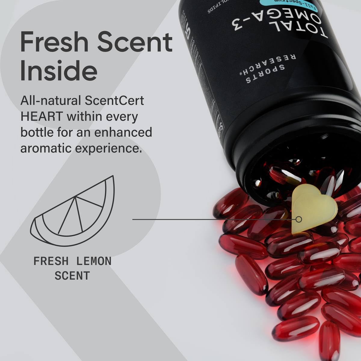 Purity and potency icons on packaging