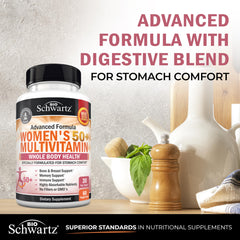 Purity-tested and allergen-free multivitamin label