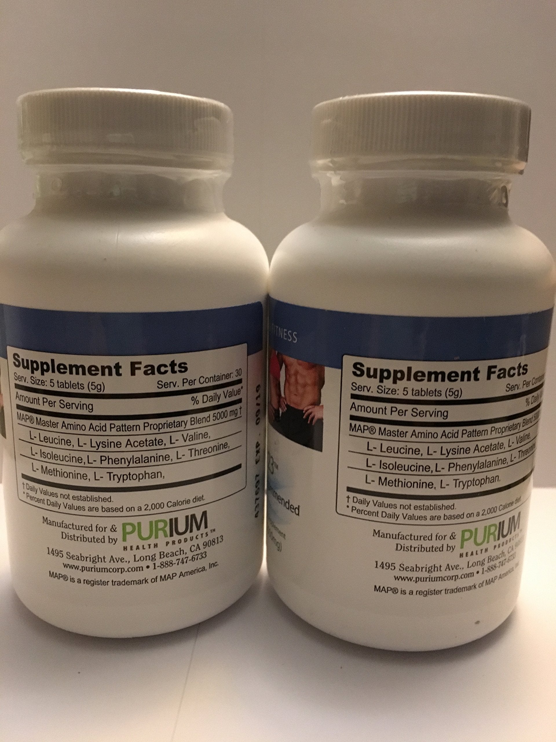 Purium Super Amino 23 packaging – gluten free, 60 servings