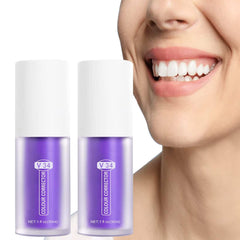 Purple toothpaste 2-piece packaging