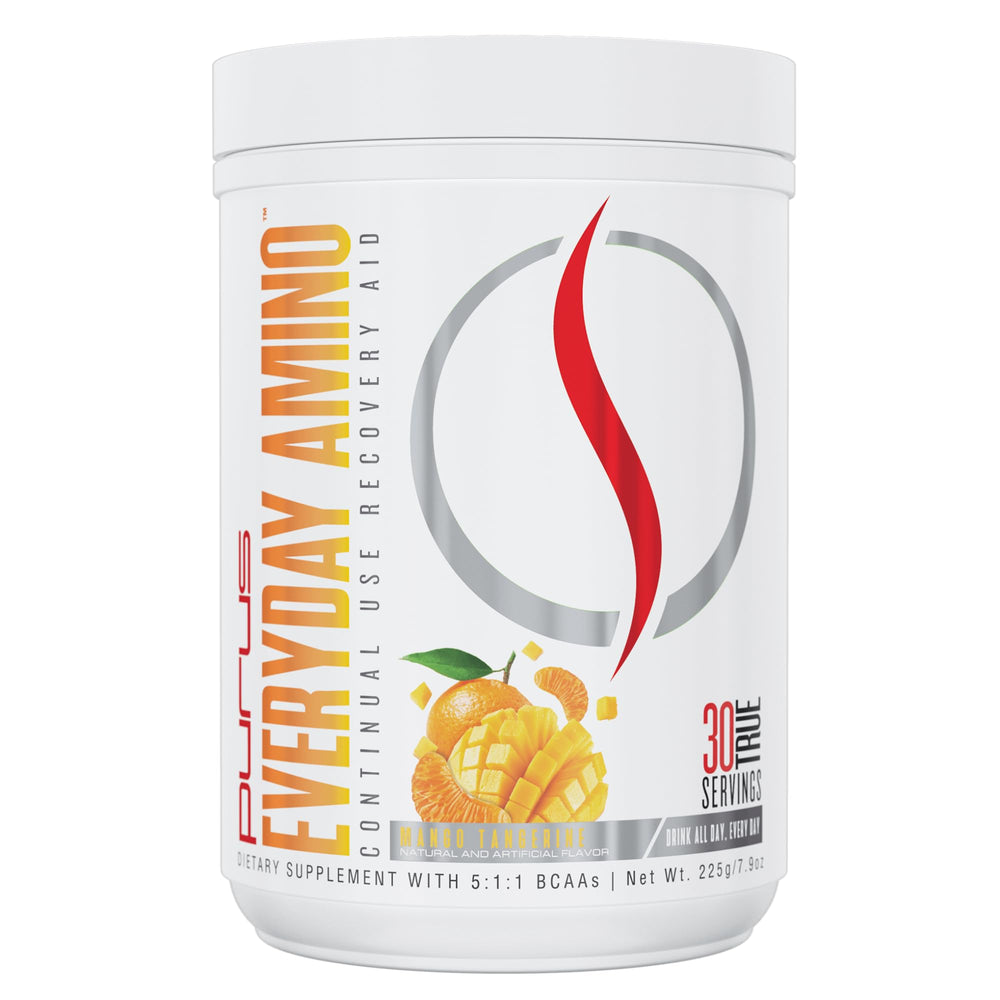 Purus Labs Everyday Amino BCAA Powder – Mango Tangerine hero image
