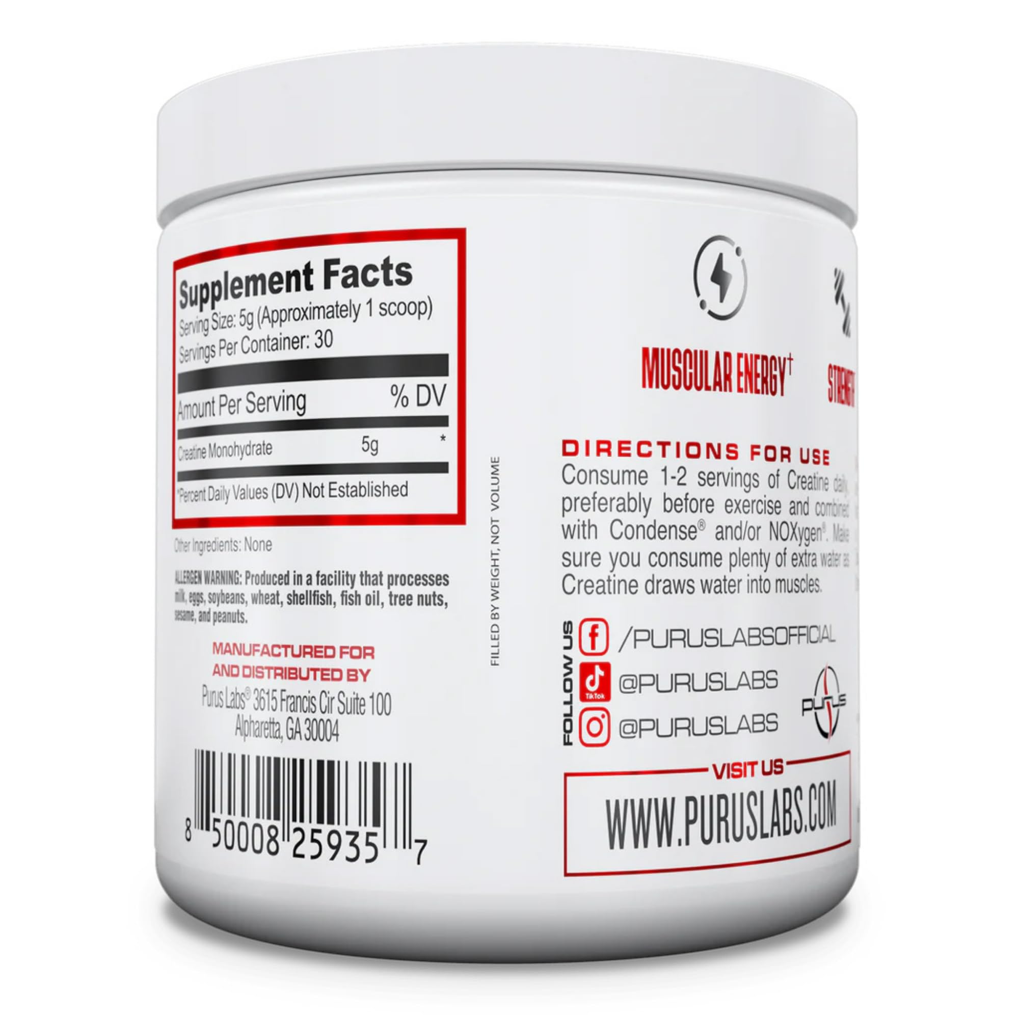 Foundation Series branding and product label on tub