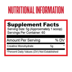 Close-up of ultra-pure micronized creatine monohydrate powder texture