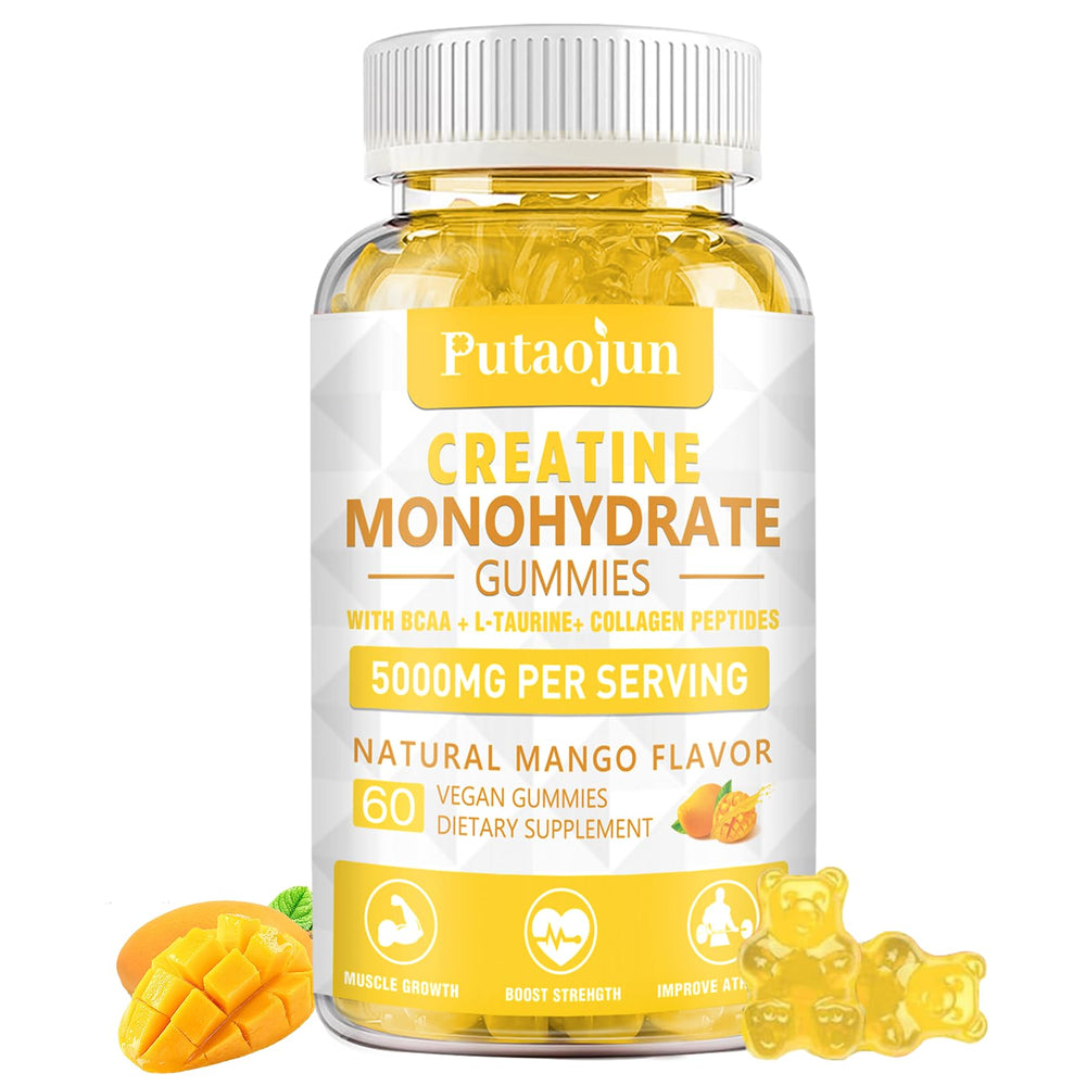 Hero image of Putaojun Creatine Monohydrate Gummies bottle