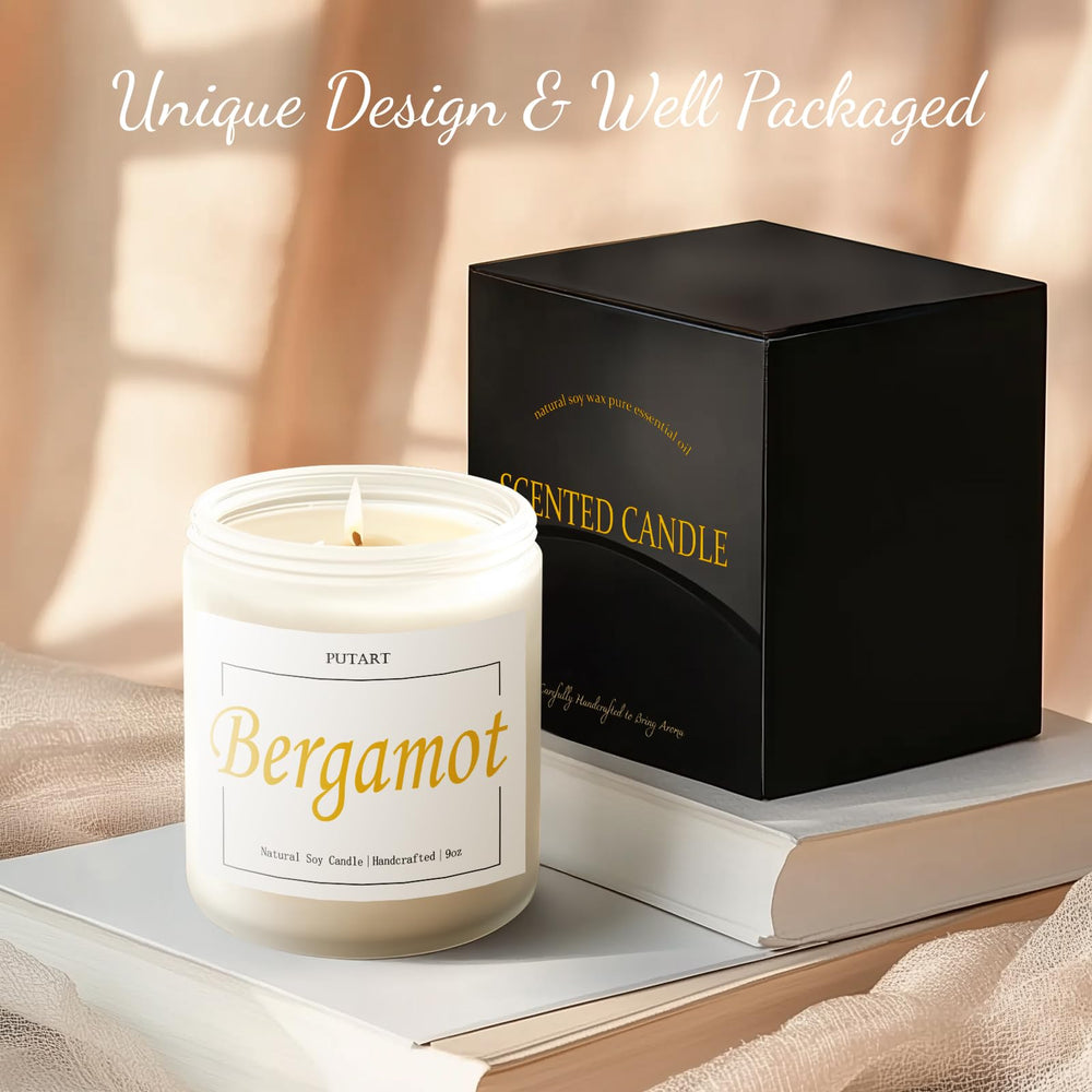 Recyclable glass jar candle after use for repurposing