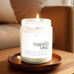 Natural soy wax close-up texture