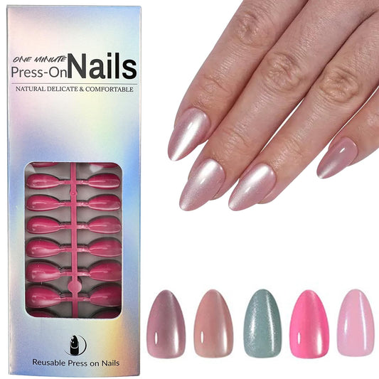 Puyokinm adhesive tabs included for fast, clean nail application.