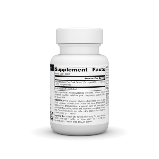 Pycnogenol 100 mg proanthocyanidin complex tablets