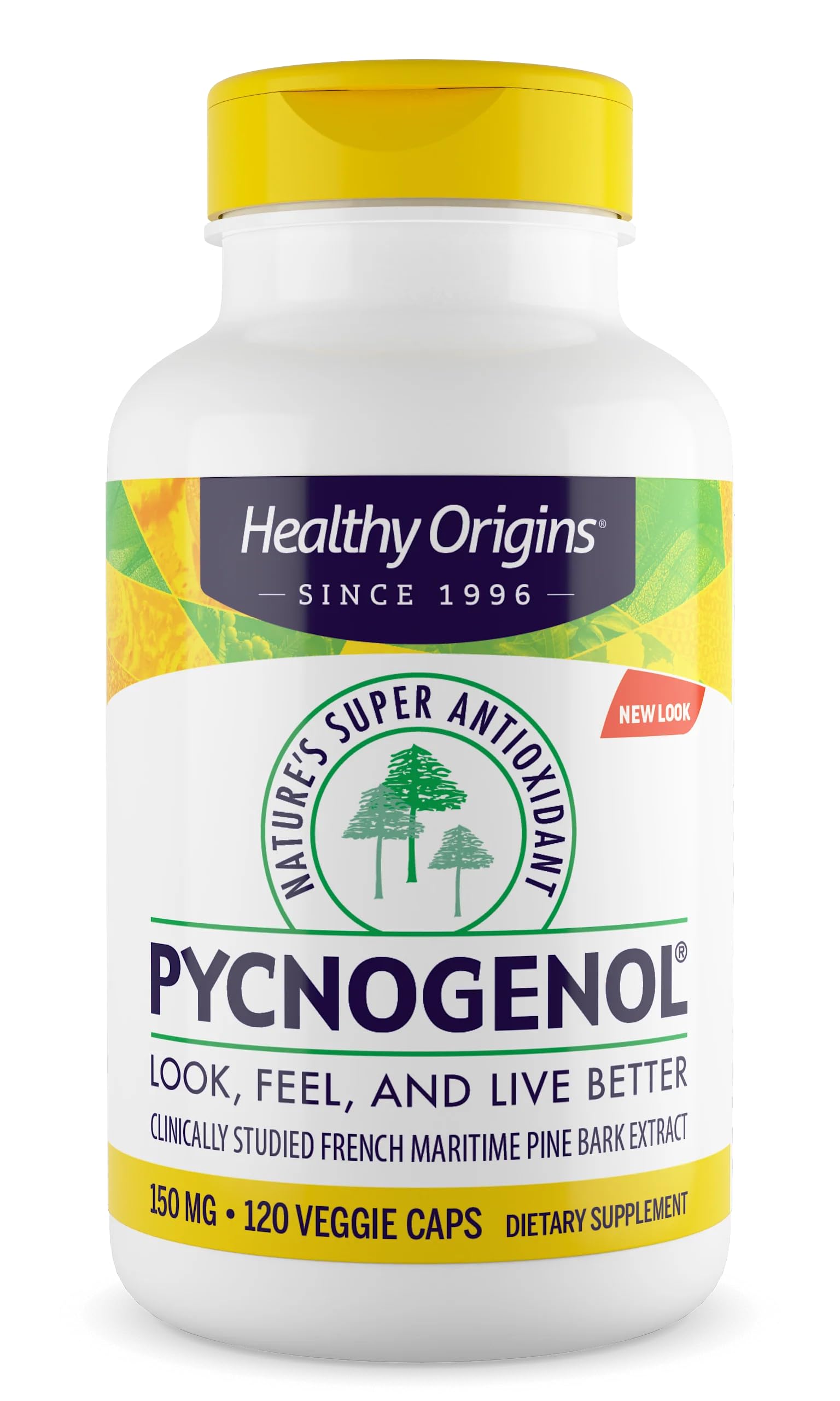 Healthy Origins Pycnogenol 150 mg bottle
