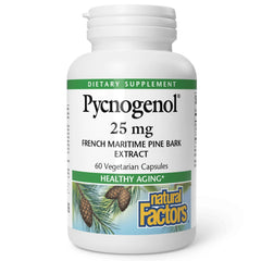 Natural Factors Pycnogenol 25 mg bottle