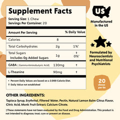 Close-up of Citrus Mood Chews gummies