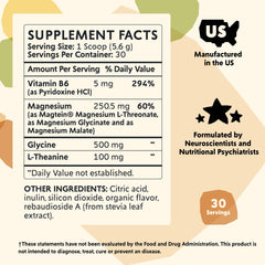 Included scoop helps measure a precise serving for steady mood support