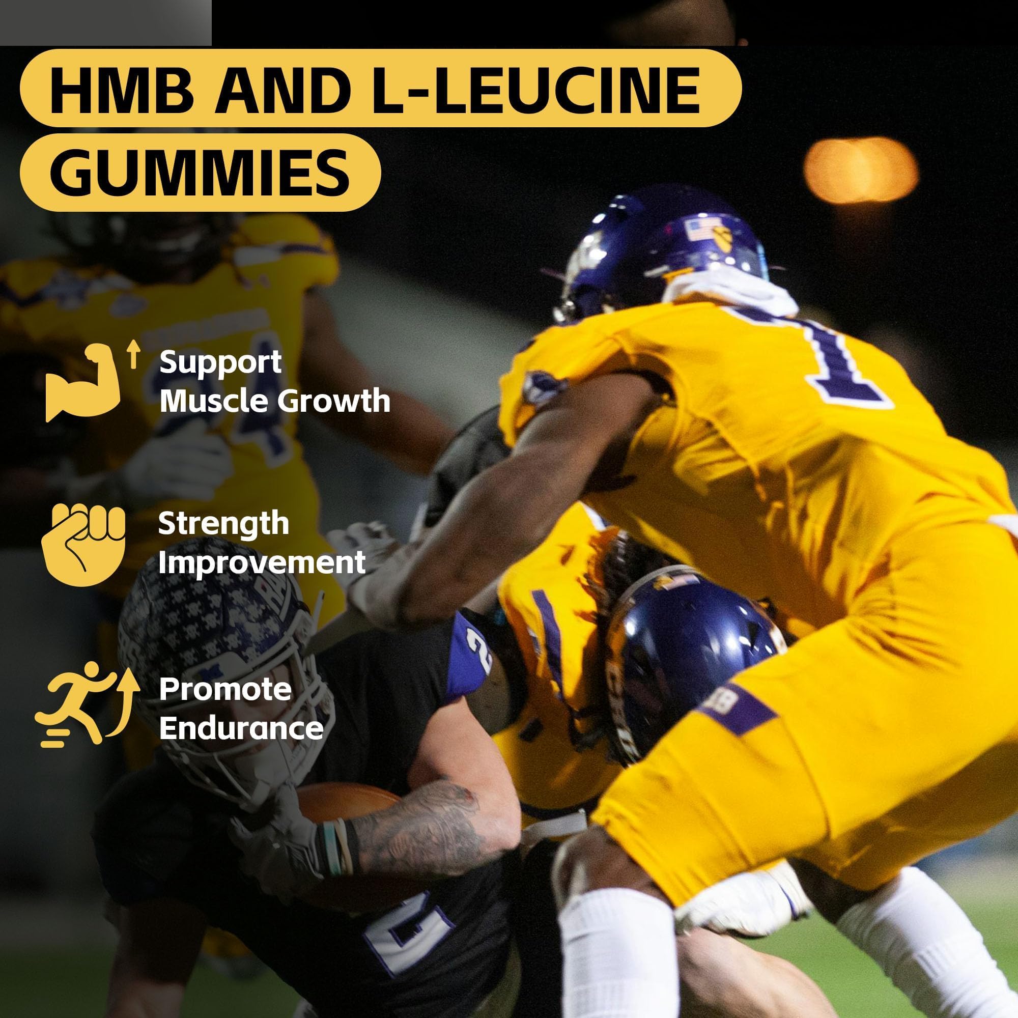 Gummies label highlighting CoQ10, Vitamin D3, and Vitamin C