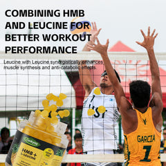 Q'ankyaq HMB and L-leucine gummies for adults and seniors