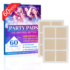 QBYZ 60 Pack Party Relief Patches product box