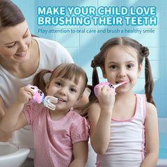 What’s included in the box: toothbrush body, four brush heads, USB cable, manual