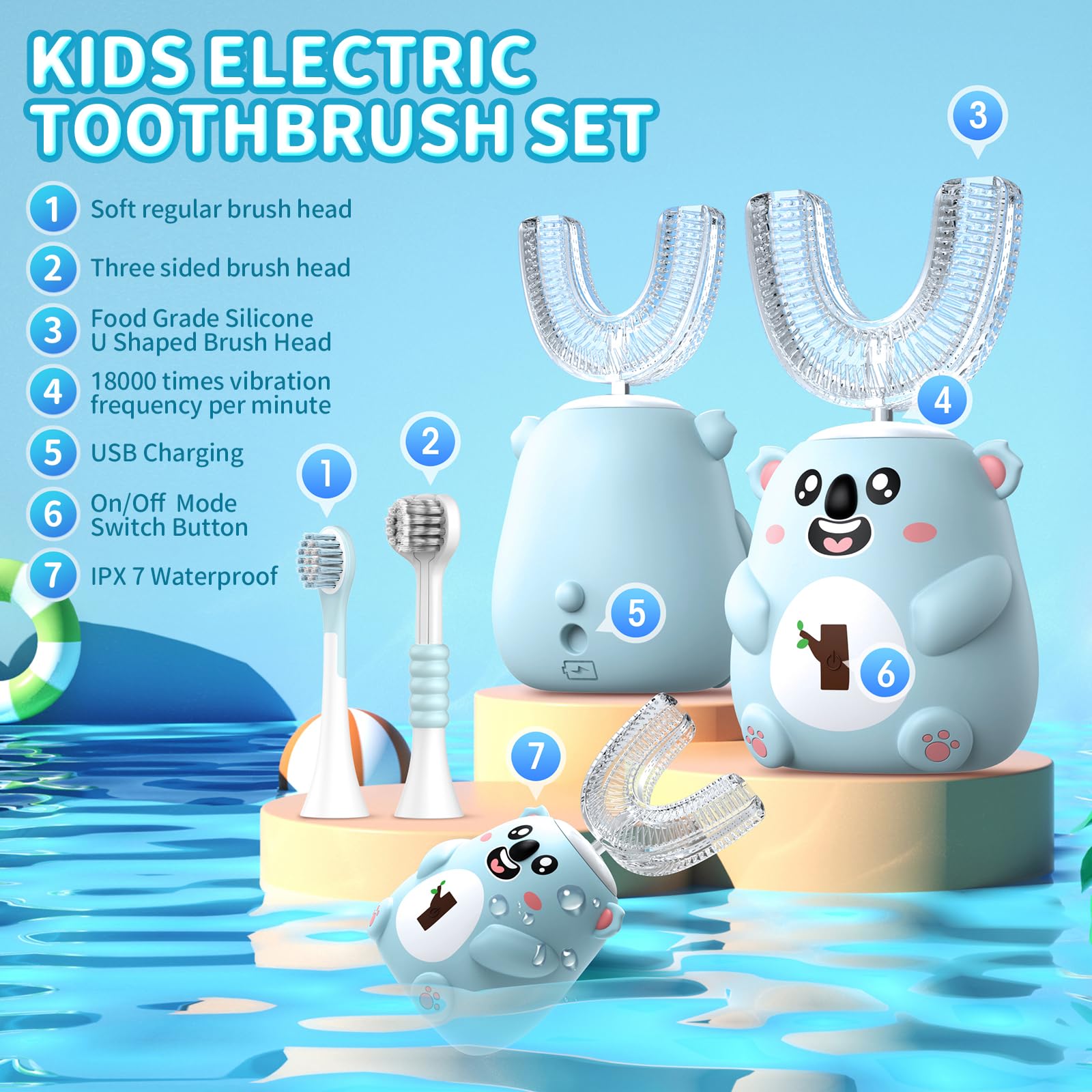 Cute koala cartoon design to appeal to children