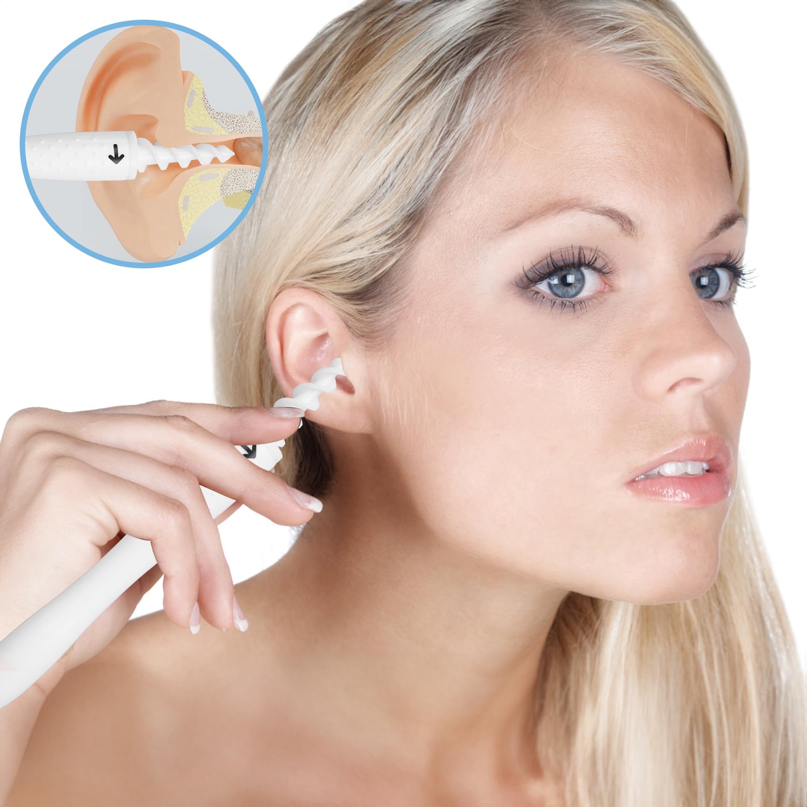 QGrips soft flexible tips glide through the canal with comfort
