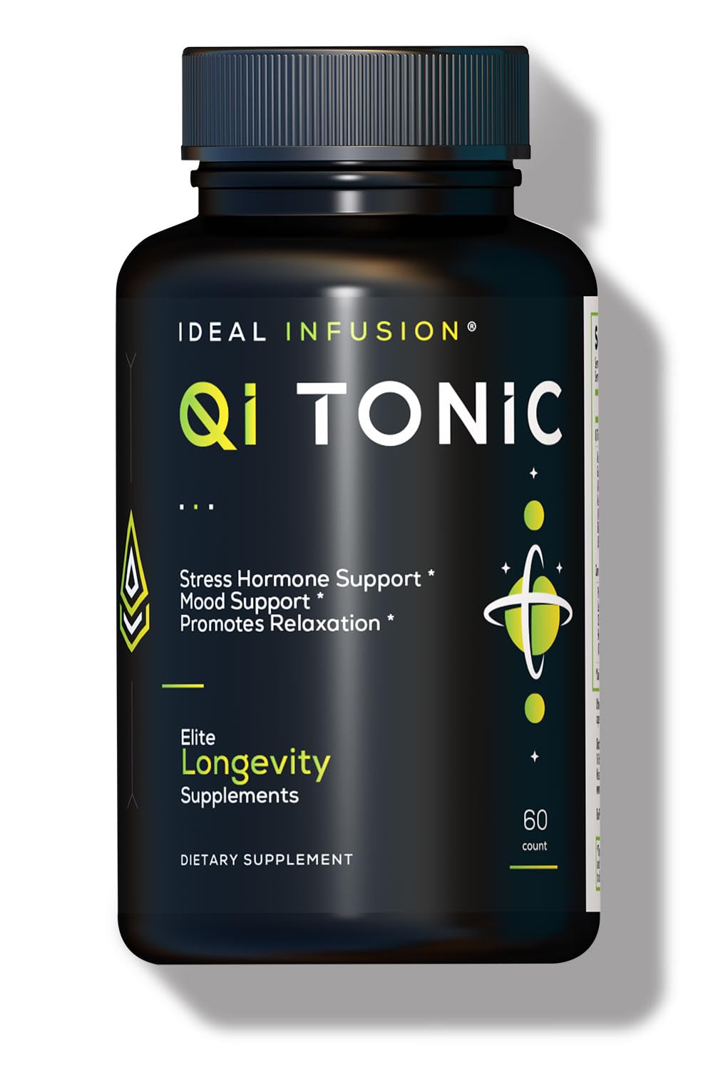 Qi Tonic cortisol blocker bottle with 60 servings