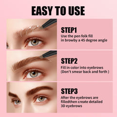 QIC easy, clean application with light pressure for natural texture.