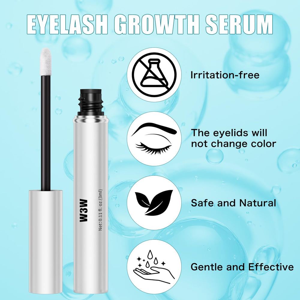 QIC Eyebrow Serum morning routine shows quick absorption before makeup.