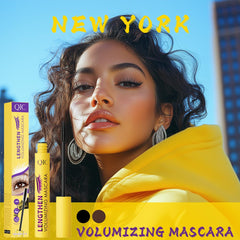 QIC Waterproof Brown Mascara is beginner-friendly for quick natural enhancement.