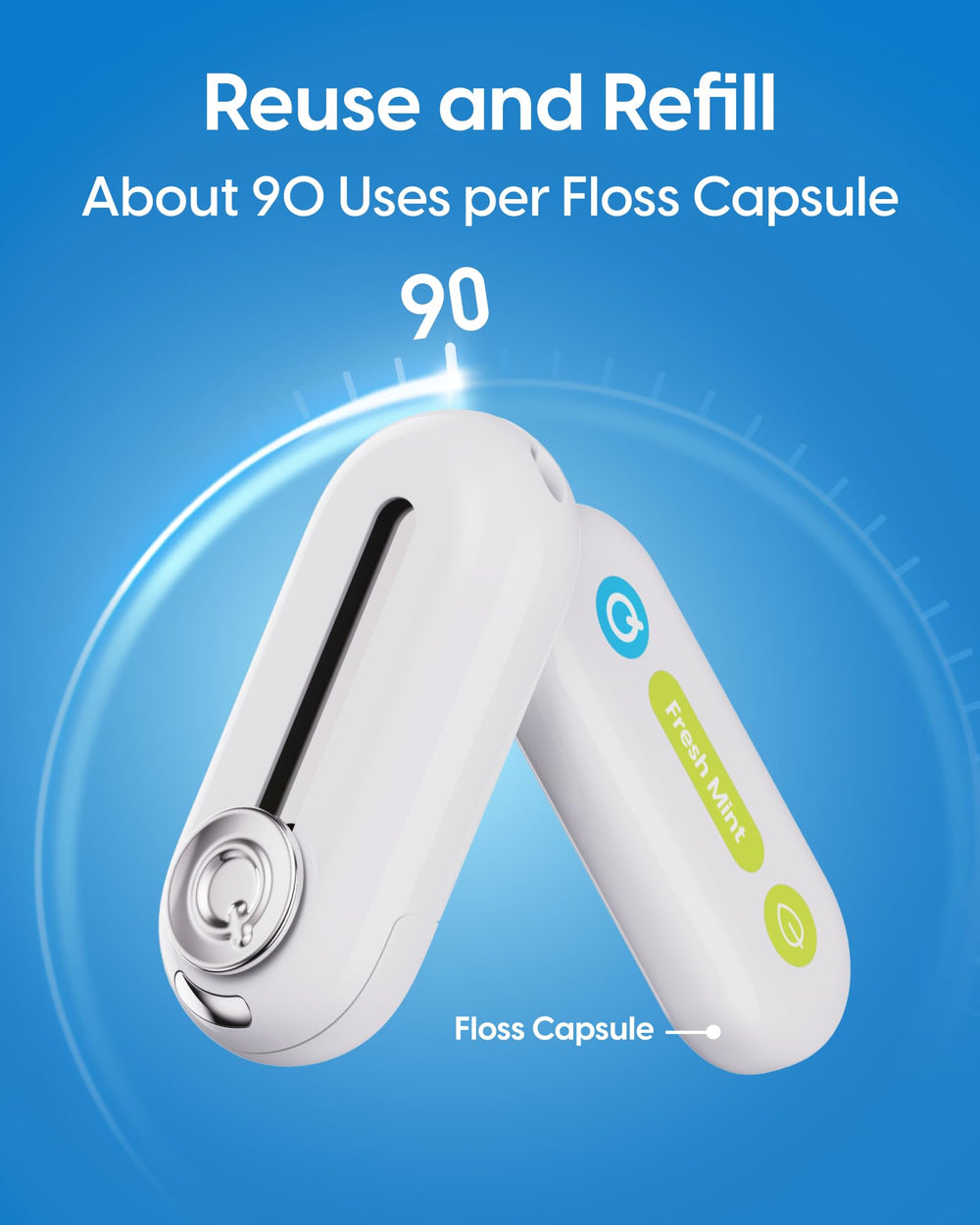 Floss arm with adjustable tension on the C1S