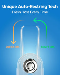 Floss capsule provides approximately 90 uses per capsule