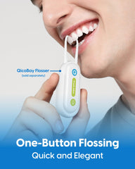 PFAS-free, BPA-free floss material inside capsule