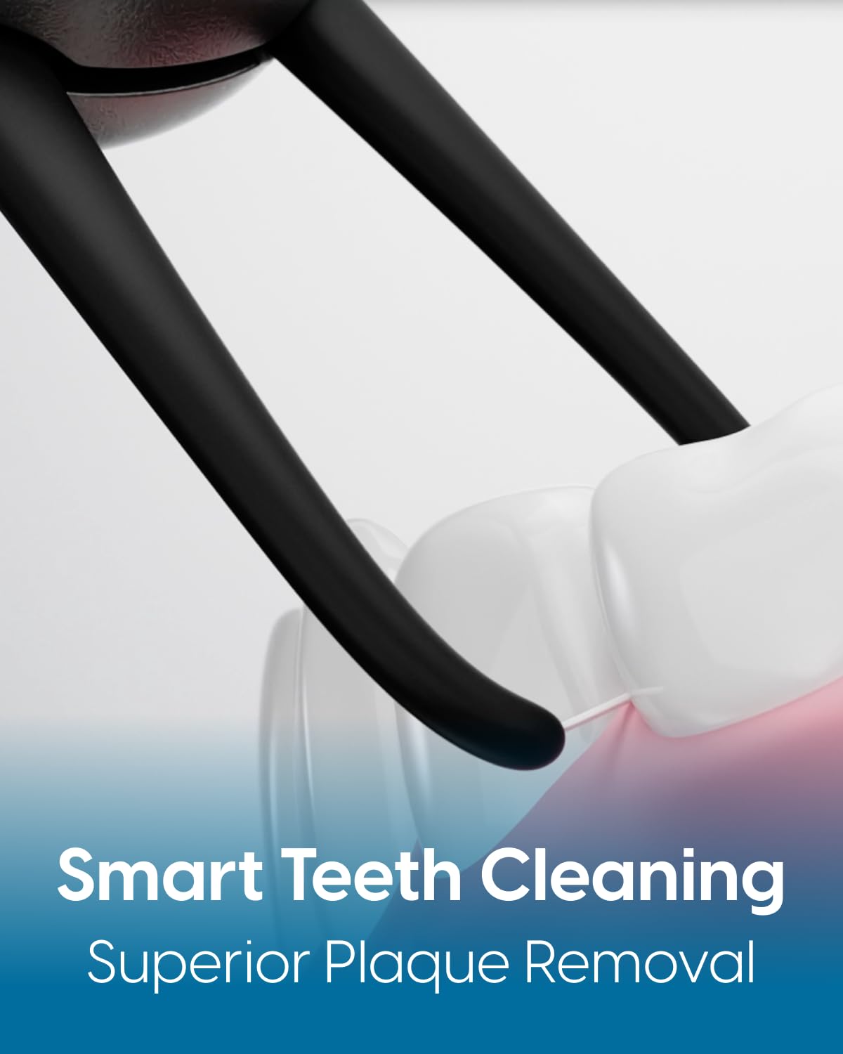 Built-in floss capsule and capsule assembly for UpFlosser P1 Glacier Blue