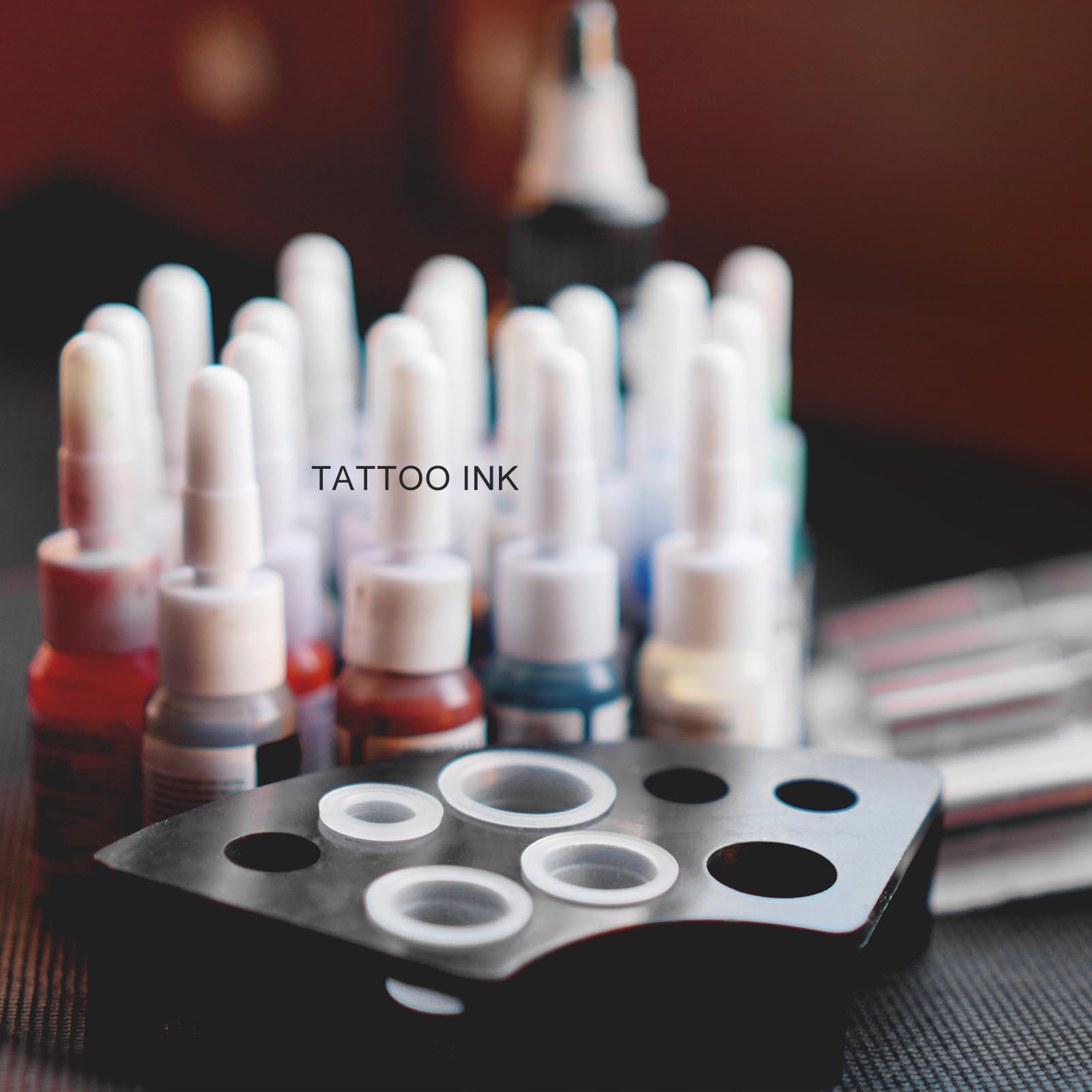 QIONGHUA inks blend well with other colors in palettes.